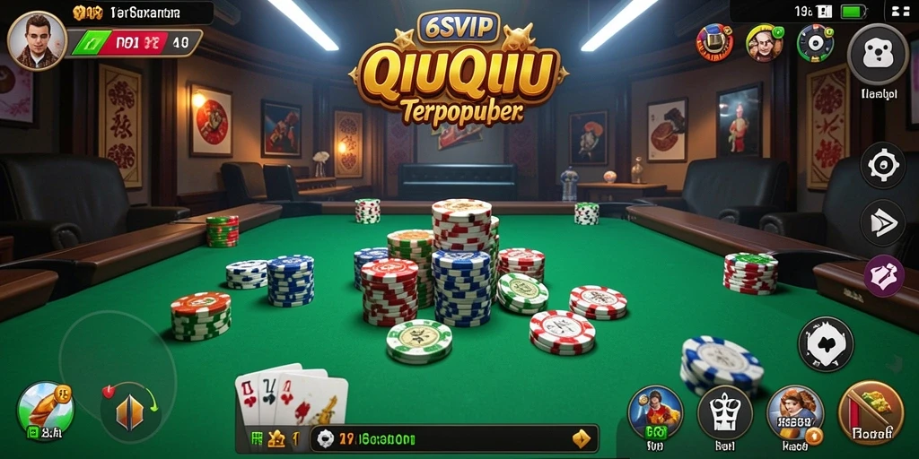 Tampilan gameplay QiuQiu yang menarik dari 6SVIP.