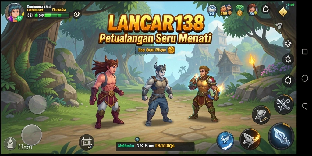 Tampilan gameplay seru dalam LANCAR138 dengan berbagai tantangan.