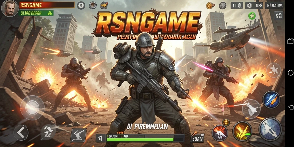 Tangkap aksi seru di RSNGAME dengan grafis yang menawan.