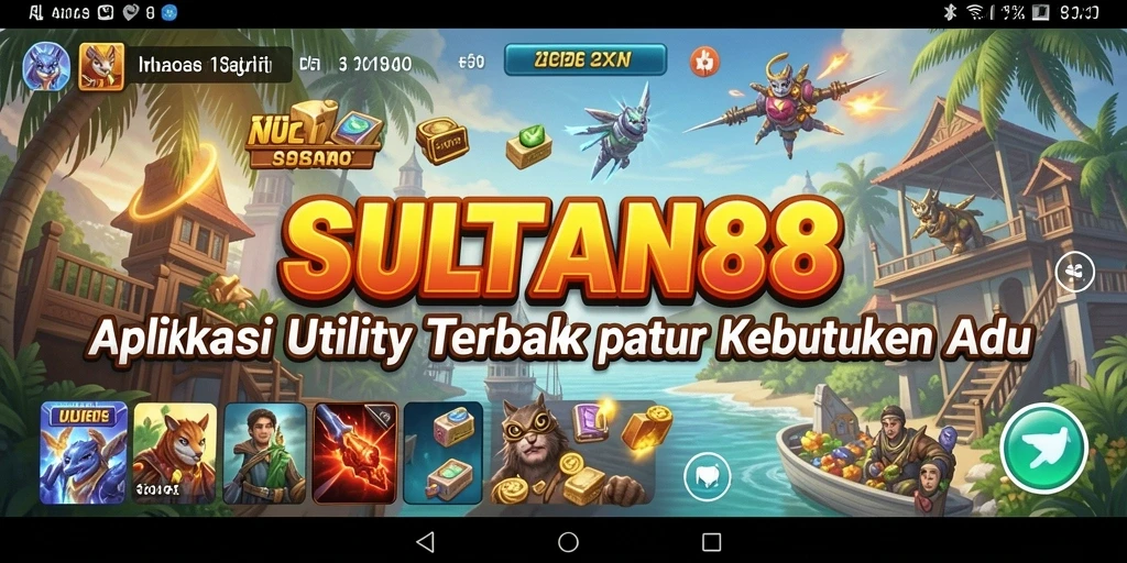 Screenshot utama dari aplikasi SULTAN88 menampilkan fitur pengingat yang intuitif.