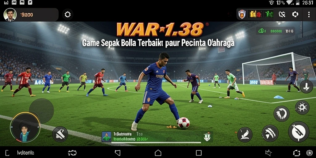 Tampilan gameplay menarik dari WAR138 yang menunjukkan aksi di lapangan.