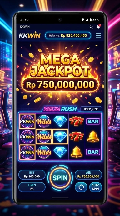 Screenshot fitur unggulan kkwin untuk pengguna.